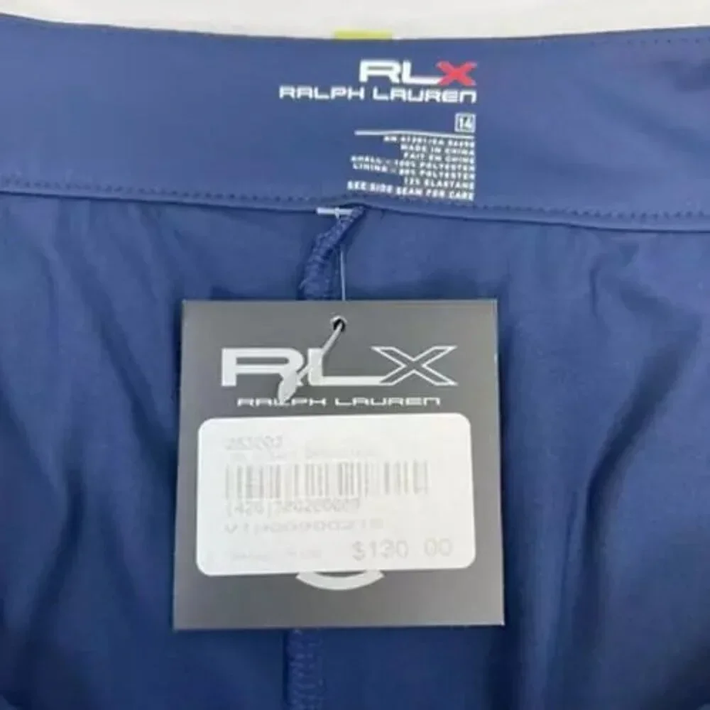 Ralph Lauren RLX Womens Skort Skirt Blue Golf Activewear Athletic 14 Tennis - Picture 9 of 12